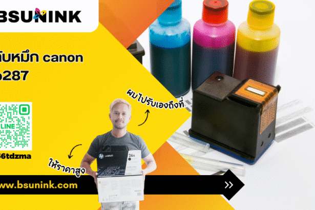 ตลับหมึก canon mp287