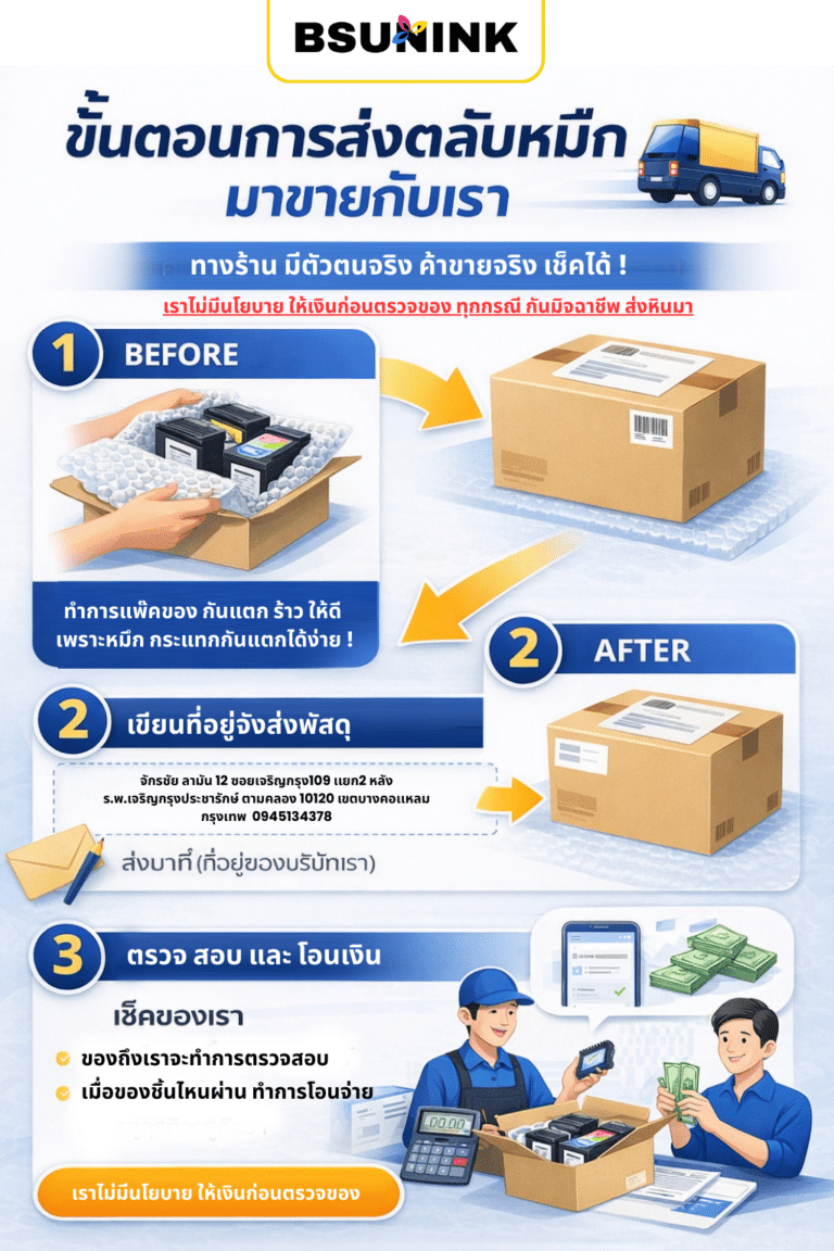 รับซื้อตลับหมึก