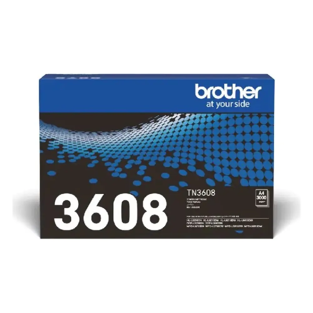 รับซื้อตลับหมึก Brother TN-3608 กล่องแท้ ตลับหมึกจริง รับซื้อโดย BSunink