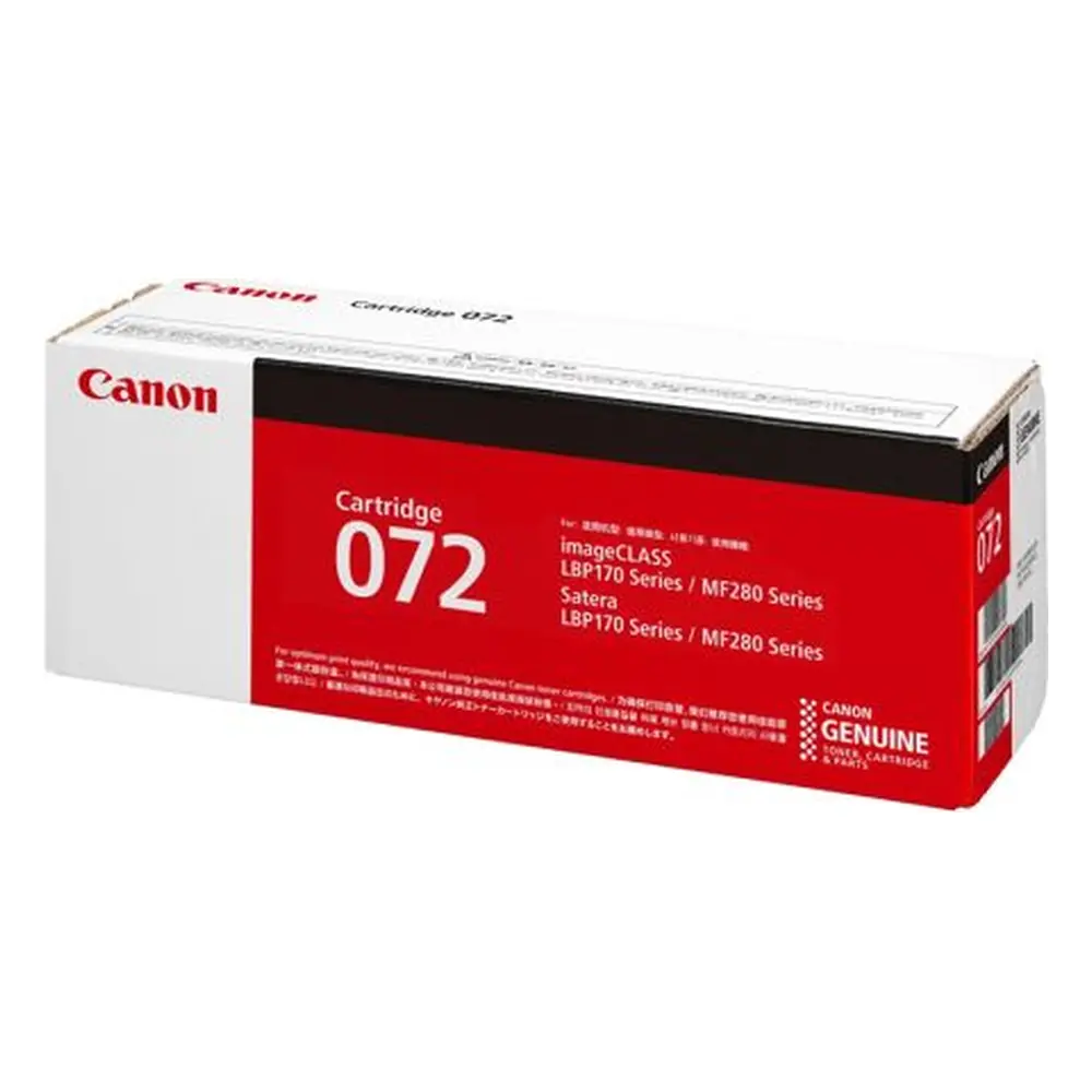 รับซื้อตลับหมึก Canon 072 มีฝาขาว ตลับหมึกจริง รับซื้อโดย BSunink