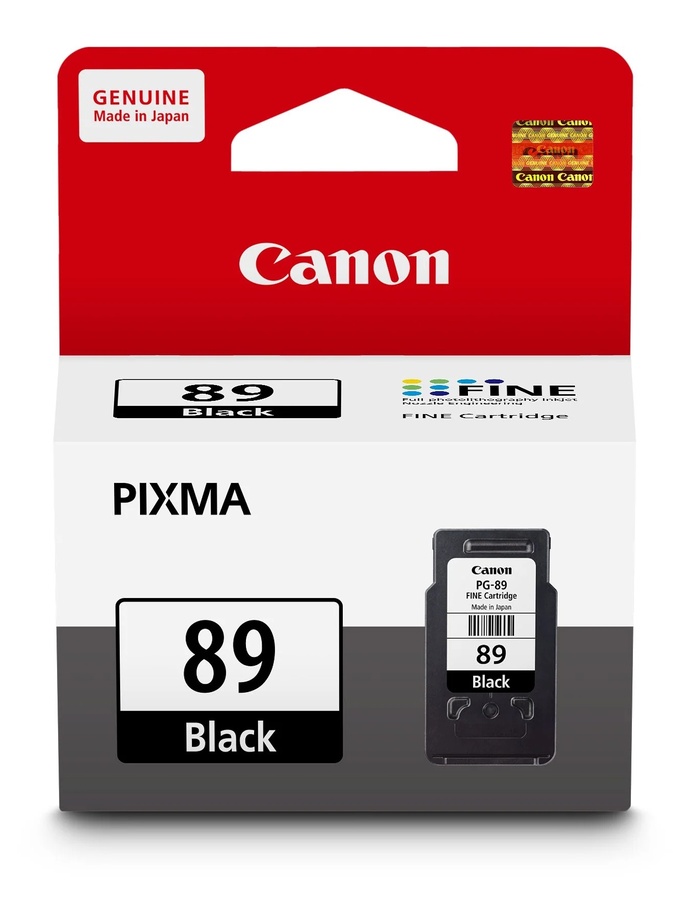 กล่องตลับหมึก Canon PG-89 Black และ CL-99 สี ของแท้ สำหรับเครื่อง PIXMA E560